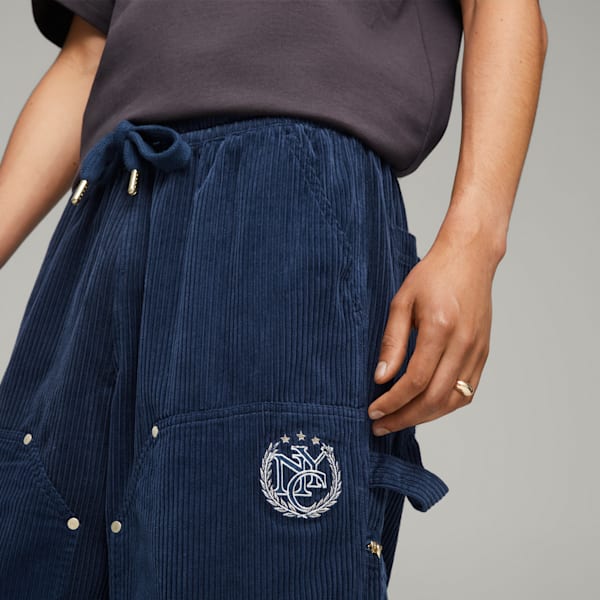 Pants PUMA x RHUIGI de pana para hombre, Persian Blue, extralarge
